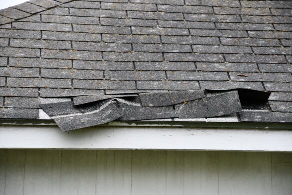 Replacing a Damaged Roof Shingle